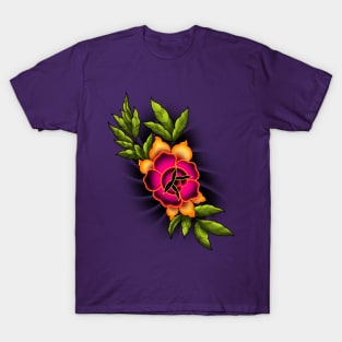 Neo trad trad rose mashup T-Shirt